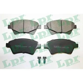 Jeu de 4 plaquettes de frein avant LPR 05P2059