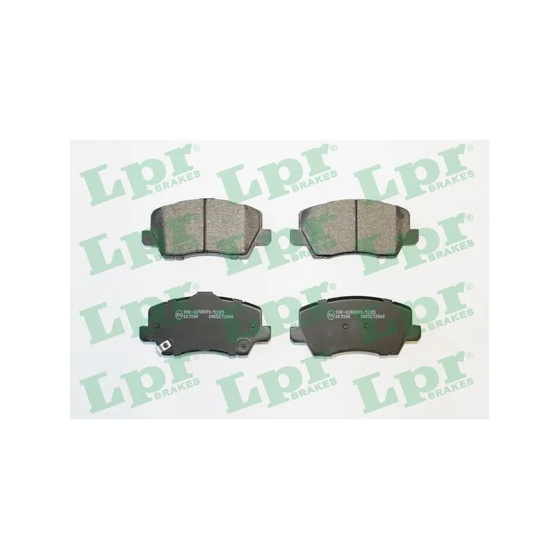 Jeu de 4 plaquettes de frein avant LPR 05P2060