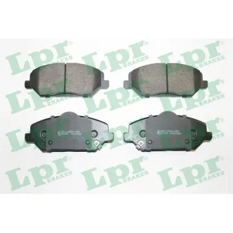 Jeu de 4 plaquettes de frein avant LPR 05P2065
