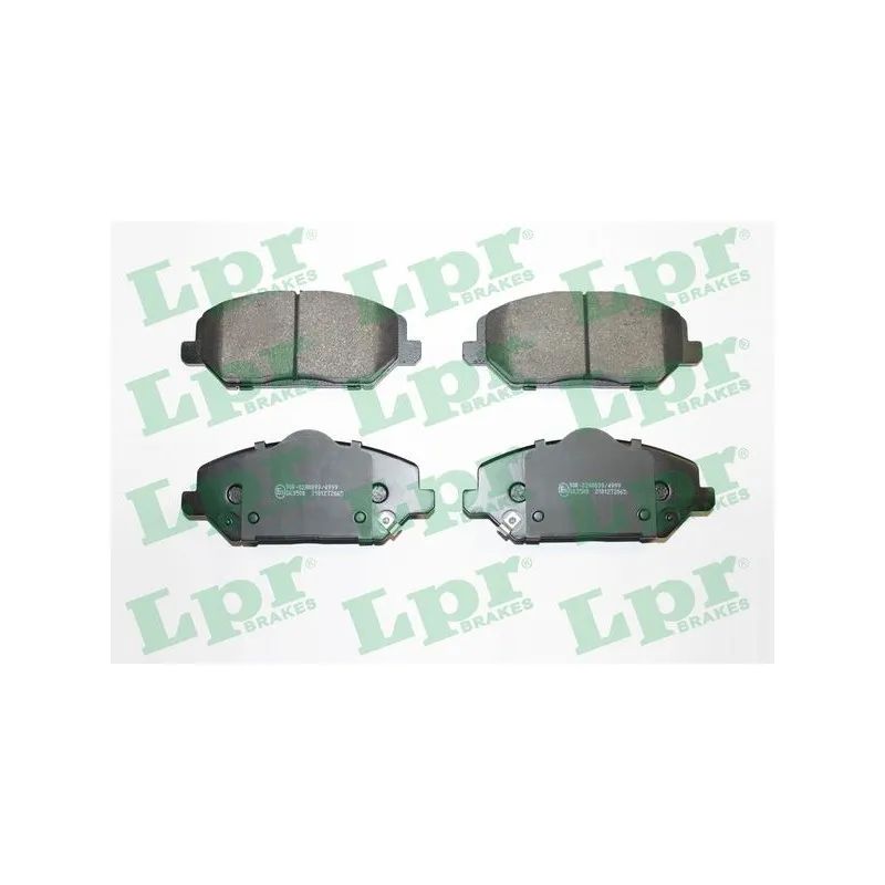 Jeu de 4 plaquettes de frein avant LPR 05P2065