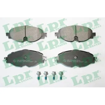 Jeu de 4 plaquettes de frein avant LPR 05P2067
