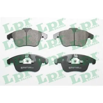 Jeu de 4 plaquettes de frein avant LPR 05P2083