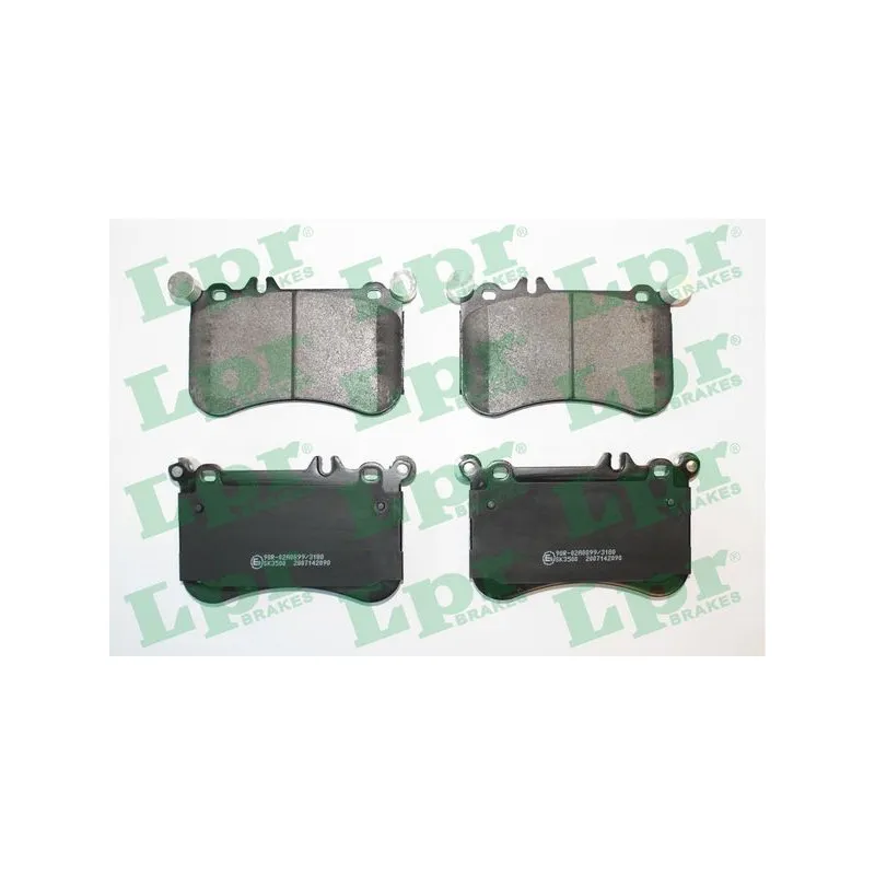 Jeu de 4 plaquettes de frein avant LPR 05P2090