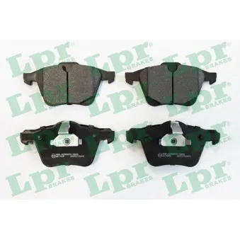 Jeu de 4 plaquettes de frein avant LPR 05P2093