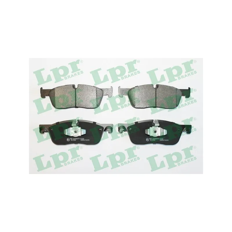 Jeu de 4 plaquettes de frein avant LPR 05P2095