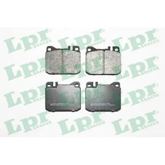 Jeu de 4 plaquettes de frein avant LPR 05P211