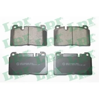 Jeu de 4 plaquettes de frein avant LPR 05P2118