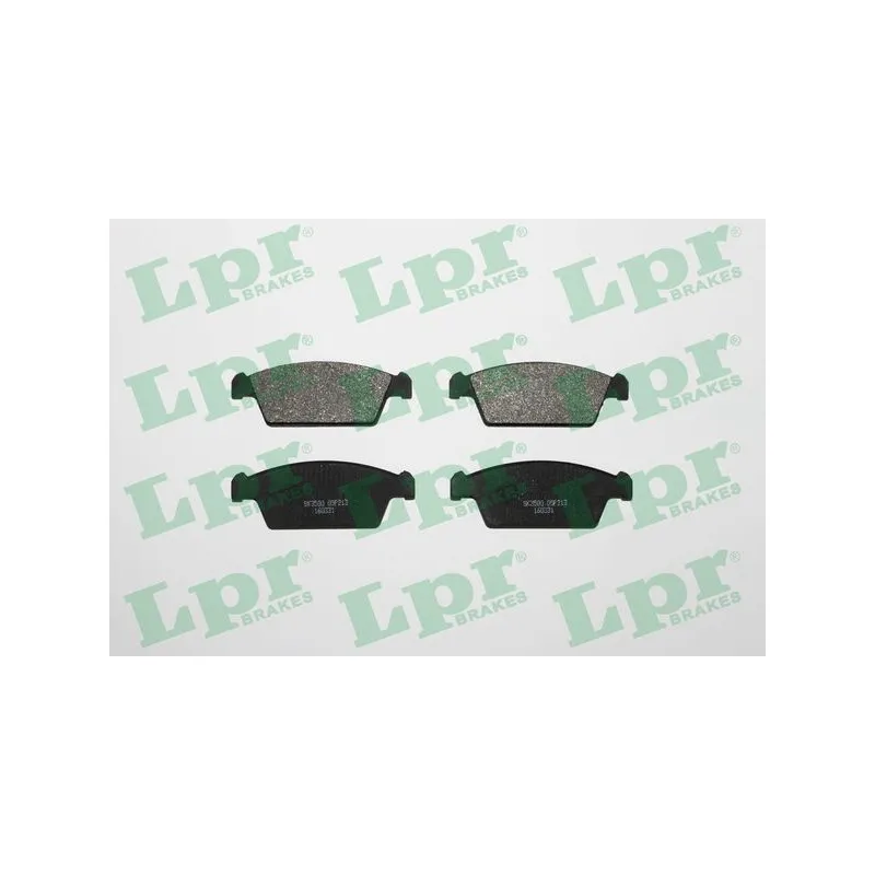 Jeu de 4 plaquettes de frein avant LPR 05P213