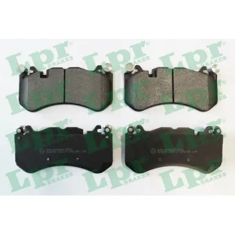 Jeu de 4 plaquettes de frein avant LPR 05P2138