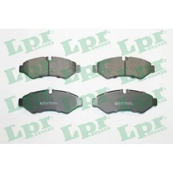 Jeu de 4 plaquettes de frein arrière LPR 05P2144