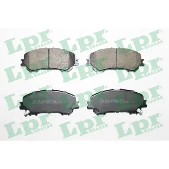 Jeu de 4 plaquettes de frein avant LPR 05P2151
