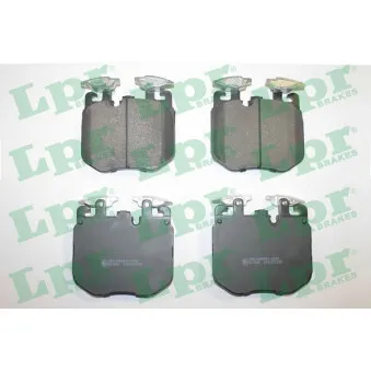 Jeu de 4 plaquettes de frein avant LPR 05P2158