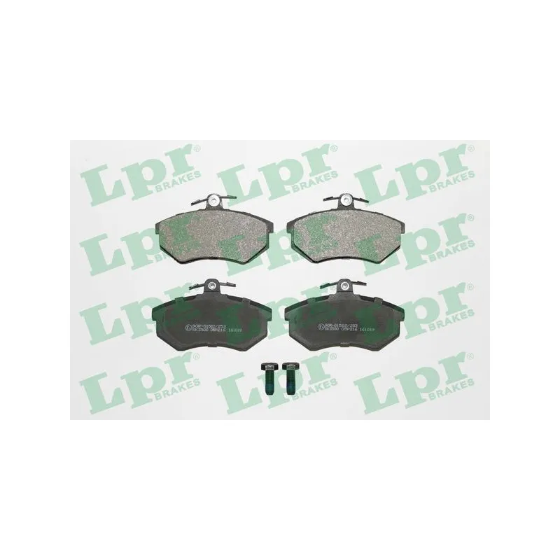 Jeu de 4 plaquettes de frein avant LPR 05P216