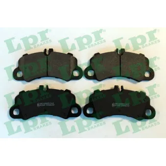 Jeu de 4 plaquettes de frein avant LPR 05P2189