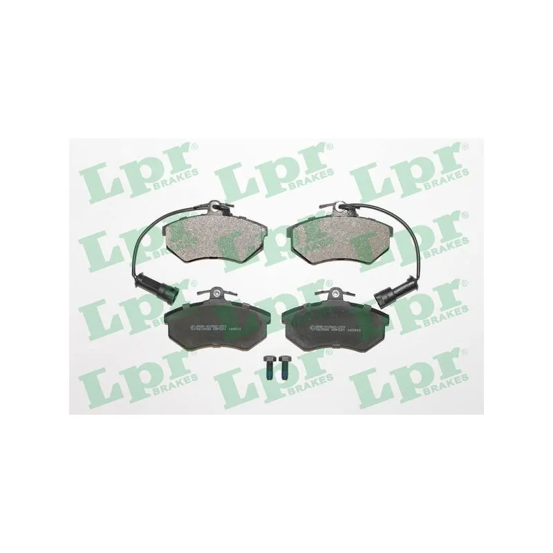 Jeu de 4 plaquettes de frein avant LPR 05P221