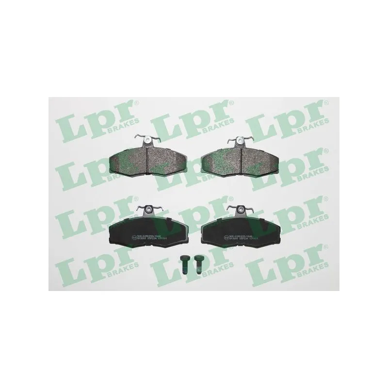 Jeu de 4 plaquettes de frein avant LPR 05P234