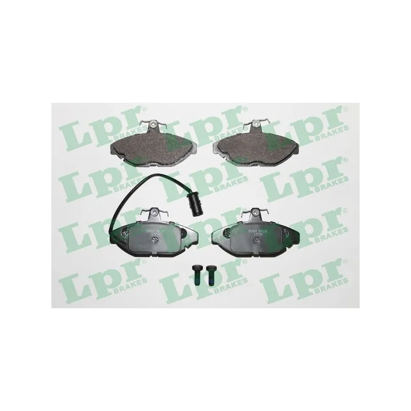 Jeu de 4 plaquettes de frein avant LPR 05P236
