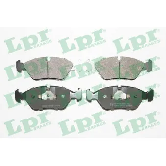 Jeu de 4 plaquettes de frein avant LPR 05P237