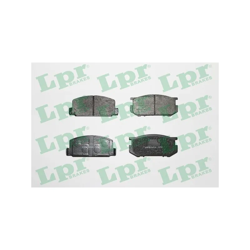 Jeu de 4 plaquettes de frein avant LPR 05P248
