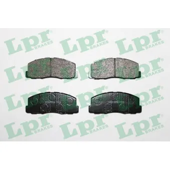 Jeu de 4 plaquettes de frein avant LPR 05P260