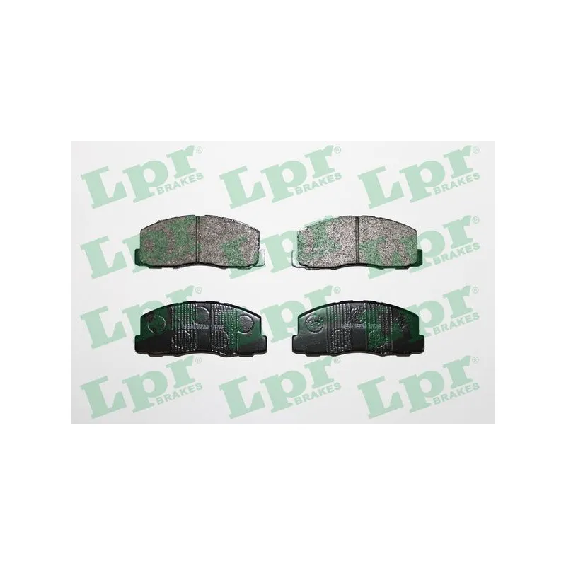 Jeu de 4 plaquettes de frein avant LPR 05P260
