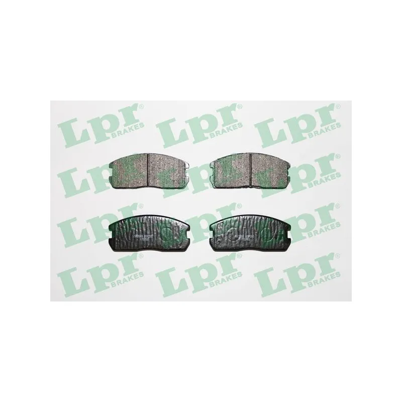 Jeu de 4 plaquettes de frein avant LPR 05P265