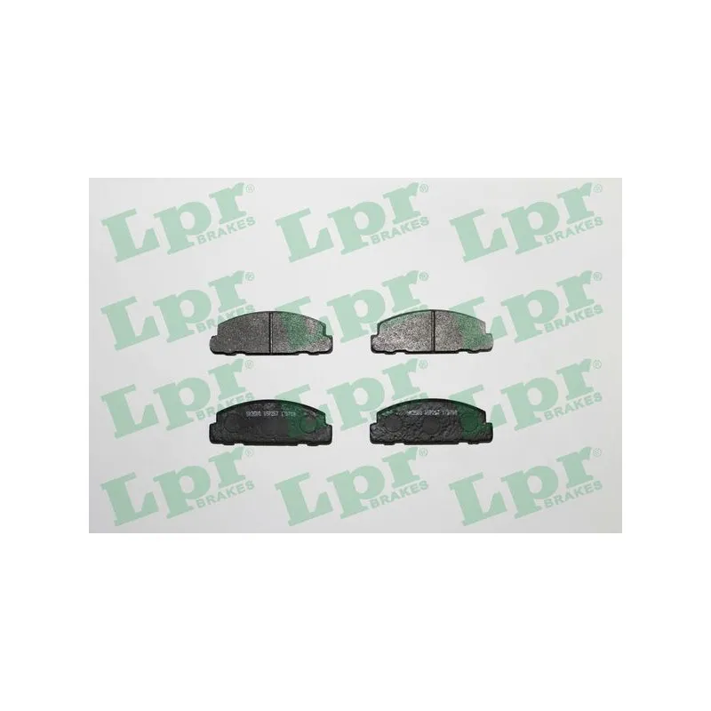 Jeu de 4 plaquettes de frein avant LPR 05P267