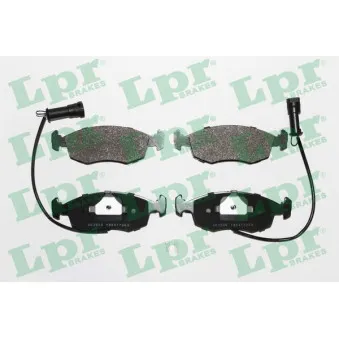 Jeu de 4 plaquettes de frein avant LPR 05P269