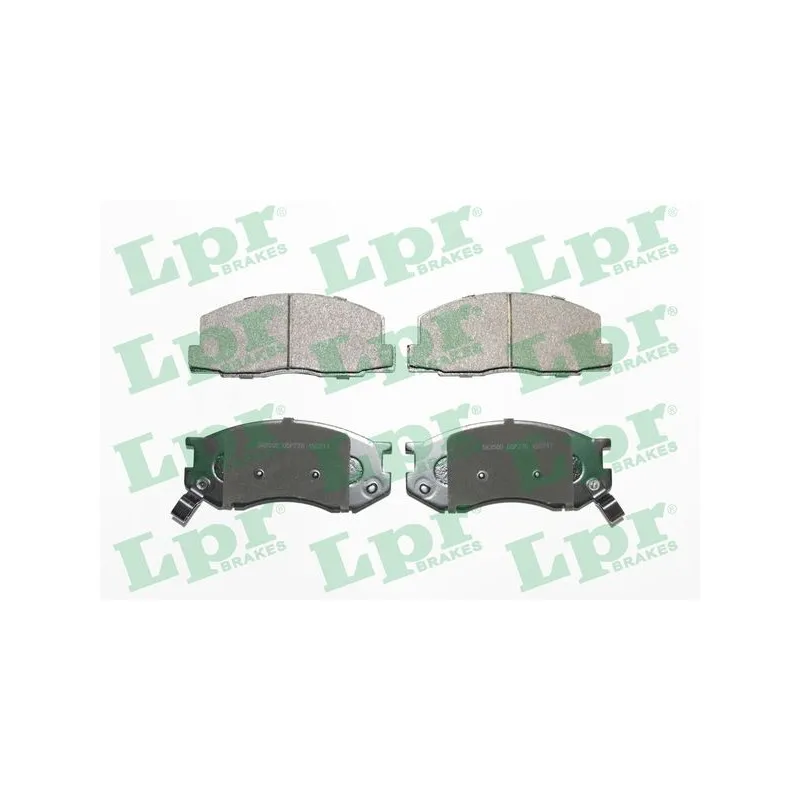 Jeu de 4 plaquettes de frein avant LPR 05P270