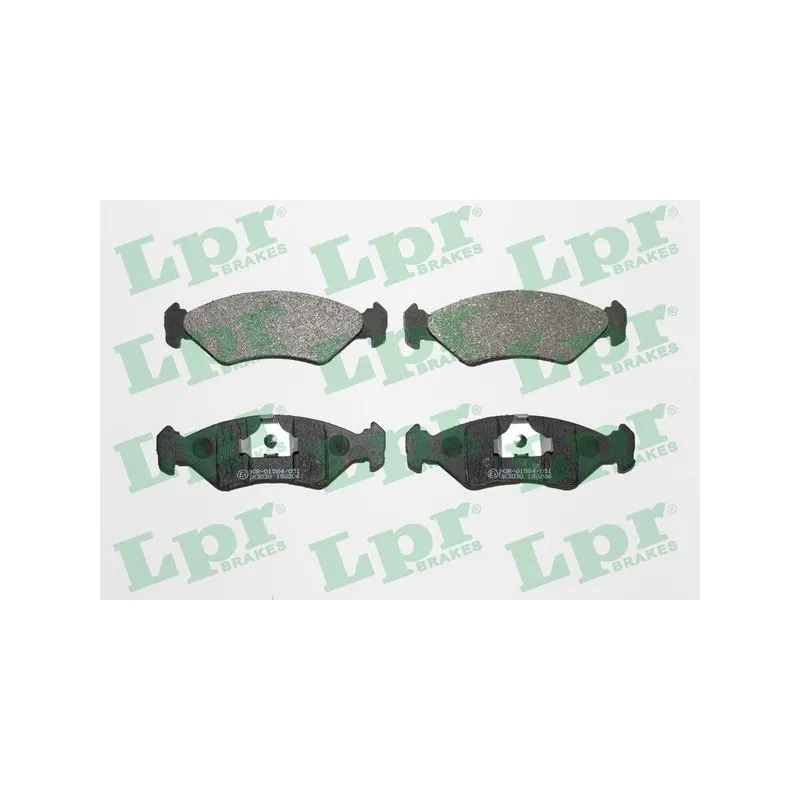 Jeu de 4 plaquettes de frein avant LPR 05P295