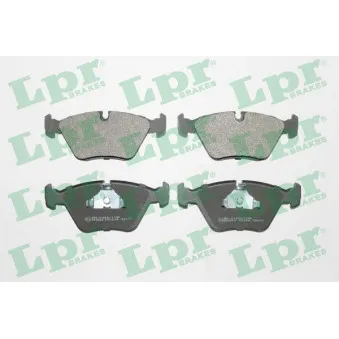Jeu de 4 plaquettes de frein avant LPR 05P296