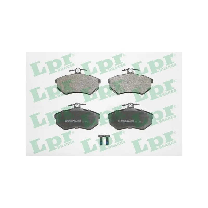 Jeu de 4 plaquettes de frein avant LPR 05P299
