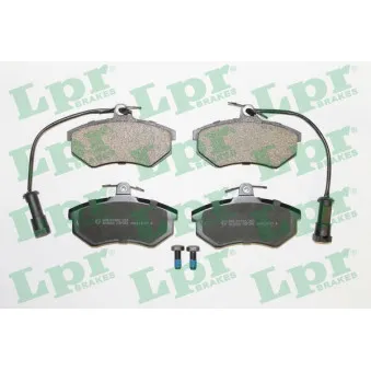 Jeu de 4 plaquettes de frein avant LPR 05P300