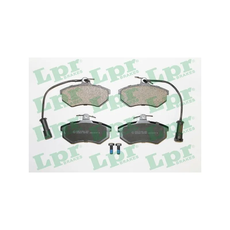 Jeu de 4 plaquettes de frein avant LPR 05P300