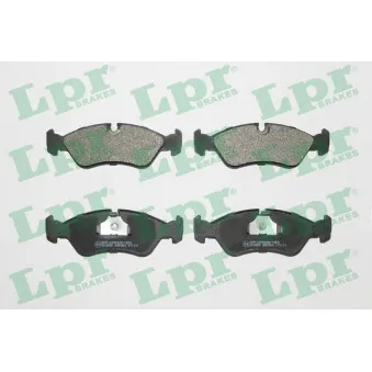 Jeu de 4 plaquettes de frein avant LPR 05P304