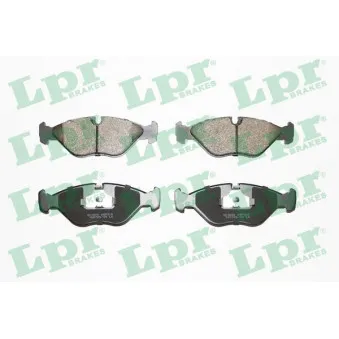 Jeu de 4 plaquettes de frein avant LPR 05P310
