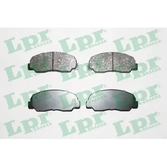 Jeu de 4 plaquettes de frein avant LPR 05P314