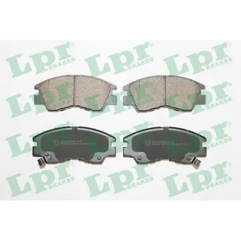 Jeu de 4 plaquettes de frein avant LPR 05P315
