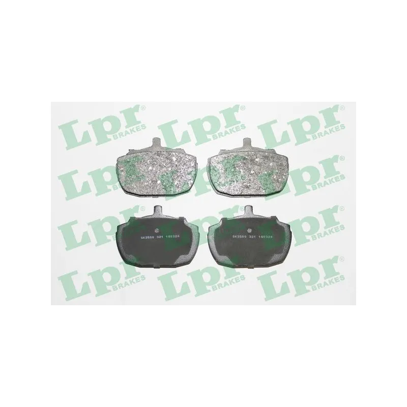 Jeu de 4 plaquettes de frein avant LPR 05P321