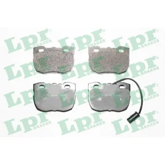 Jeu de 4 plaquettes de frein avant LPR 05P324