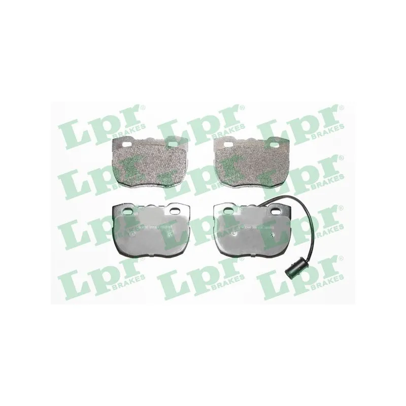 Jeu de 4 plaquettes de frein avant LPR 05P324