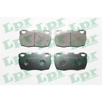 Jeu de 4 plaquettes de frein avant LPR 05P332