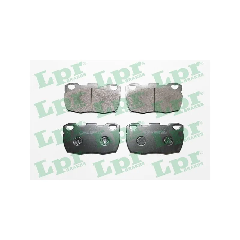 Jeu de 4 plaquettes de frein avant LPR 05P332