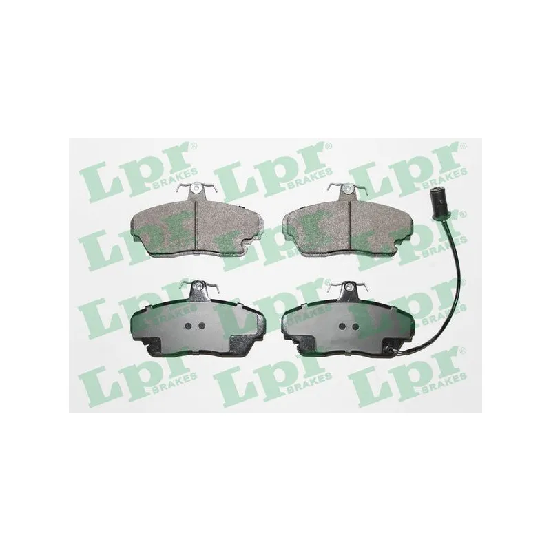Jeu de 4 plaquettes de frein avant LPR 05P340