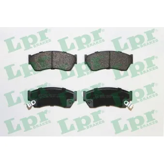 Jeu de 4 plaquettes de frein avant LPR 05P343