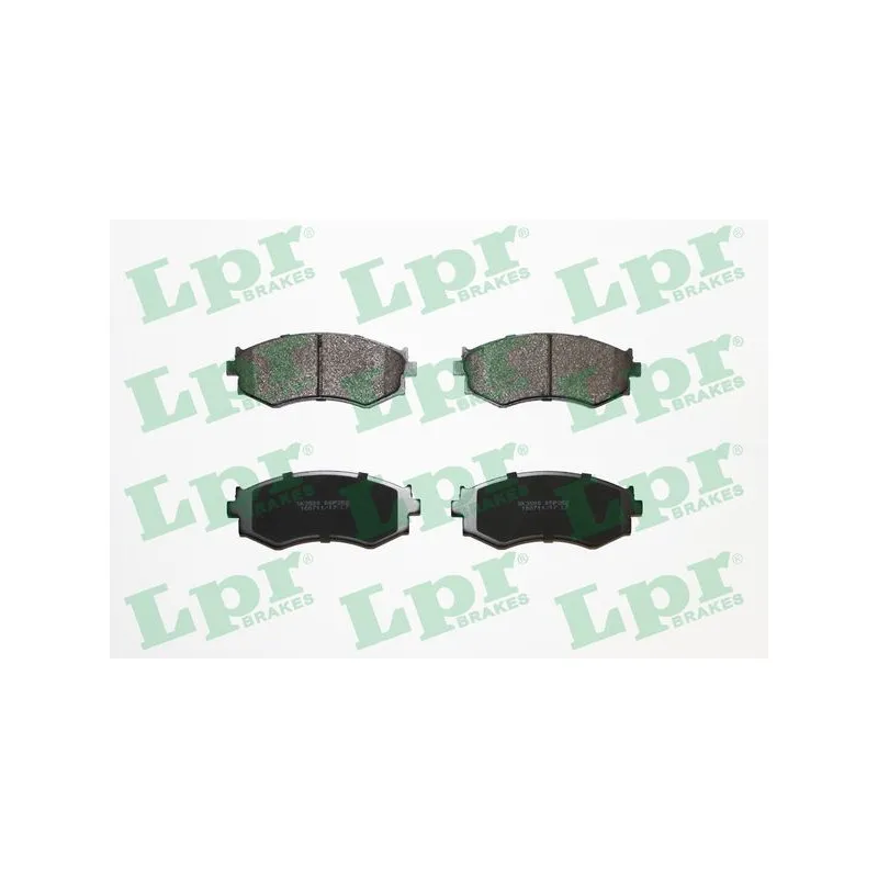 Jeu de 4 plaquettes de frein avant LPR 05P352