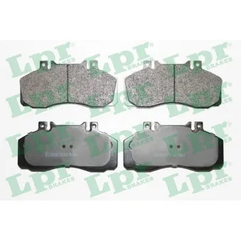 Jeu de 4 plaquettes de frein avant LPR 05P360
