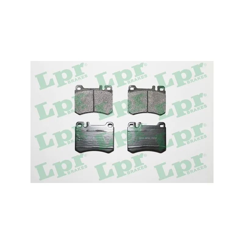 Jeu de 4 plaquettes de frein avant LPR 05P361