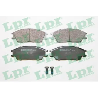 Jeu de 4 plaquettes de frein avant LPR 05P364