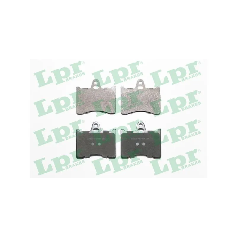 Jeu de 4 plaquettes de frein arrière LPR 05P391